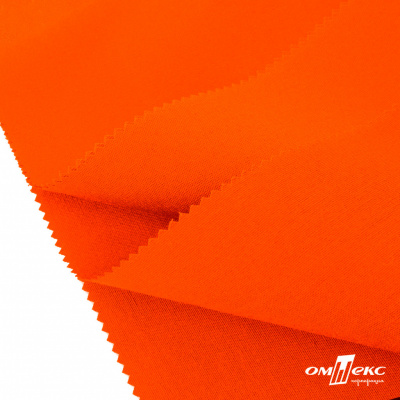 Ткань смесовая для спецодежды "Униформ" 17-1350, 200 гр/м2, шир.150 см, цвет люм.оранжевый - купить в Оренбурге. Цена 138.73 руб.
