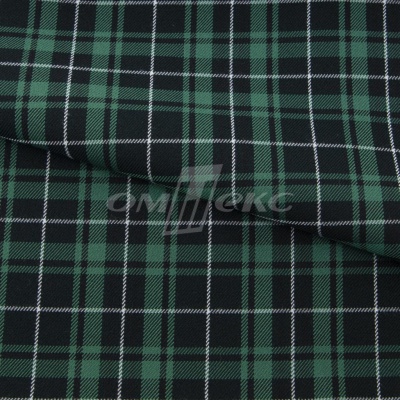 Ткань костюмная Клетка 25577, т.зеленый/зеленый./ч/бел, 230 г/м2, шир.150 см - купить в Оренбурге. Цена 539.74 руб.