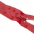 Молния водонепроницаемая PVC Т-7, 20 см, неразъемная, цвет (820)-красный - купить в Оренбурге. Цена: 21.56 руб.