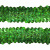 Тесьма с пайетками D4, шир. 30 мм/уп. 25+/-1 м, цвет зелёный - купить в Оренбурге. Цена: 1 087.39 руб.