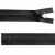 Молния водонепроницаемая PVC Т-7, 20 см, неразъемная, цвет чёрный - купить в Оренбурге. Цена: 21.56 руб.