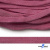 Шнур плетеный d-8 мм плоский, 70% хлопок 30% полиэстер, уп.85+/-1 м, цв.1029-розовый - купить в Оренбурге. Цена: 735 руб.