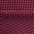 Креп стрейч Амузен, 85 г/м2, 19-2024 (темный рубин)/белый мелкий горох, шир.150 см - купить в Оренбурге. Цена 220.50 руб.