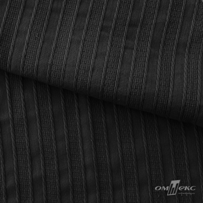 Ткань плательная 100%хлопок, 115 г/м2, ш.140 +/-5 см #103, цв.(17)-чёрный - купить в Оренбурге. Цена 548.89 руб.
