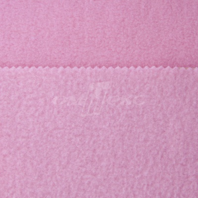 Флис окрашенный 15-2215, 250 гр/м2, шир.150 см, цвет светло-розовый - купить в Оренбурге. Цена 580.31 руб.