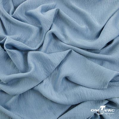 Ткань плательная Муар, 100% полиэстер,165 (+/-5) гр/м2, шир. 150 см, цв. Серо-голубой - купить в Оренбурге. Цена 215.65 руб.