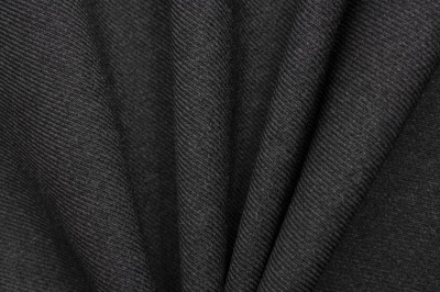 Ткань костюмная 25505 2003, 265 гр/м2, шир.150см, цвет т.серый - купить в Оренбурге. Цена 418.73 руб.