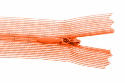 Молния потайная Т3 849, 20 см, капрон, цвет оранжевый - купить в Оренбурге. Цена: 5.12 руб.