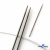 Спицы для вязания металлические d-2.5 мм круговые на тросике 53 см - купить в Оренбурге. Цена: 53.90 руб.
