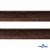 Кант атласный 074, шир. 12 мм (в упак. 65,8 м), цвет коричневый - купить в Оренбурге. Цена: 237.16 руб.