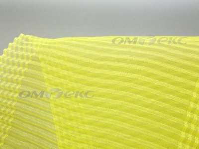 Лента капроновая "Гофре", шир. 110 мм/уп. 50 м, цвет жёлтый - купить в Оренбурге. Цена: 33.37 руб.