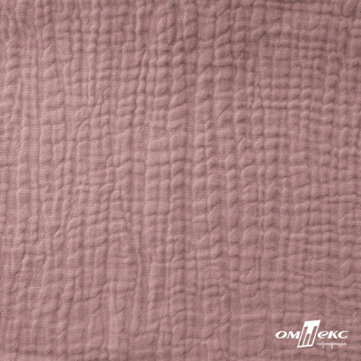 Ткань Муслин, 100% хлопок, 125 гр/м2, шир. 135 см   Цв. Пудра Розовый   - купить в Оренбурге. Цена 388.08 руб.