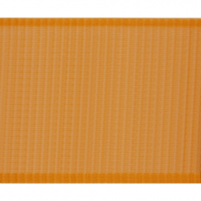 Лента капроновая "Гофре", шир. 110 мм/уп. 50 м, цвет оранжевый - купить в Оренбурге. Цена: 26.93 руб.
