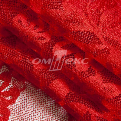 Кружевное полотно стрейч 15A29/RED, 105 гр/м2, шир.155см - купить в Оренбурге. Цена 2 101.46 руб.