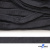 Шнур плетеный (плоский) d-12 мм, (уп.90+/-1м), 100% полиэстер, цв.273 - т.серый - купить в Оренбурге. Цена: 8.62 руб.