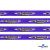 Тесьма отделочная (киперная) 10 мм, 100% хлопок,"THE SKATEBOARD CULIURE"(45 м) цв.121-32 -фиолет - купить в Оренбурге. Цена: 850.62 руб.