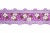 Тесьма декоративная 0385-6169, шир. 25 мм/уп. 22,8+/-1 м, цвет 01-фиолетовый - купить в Оренбурге. Цена: 391.39 руб.