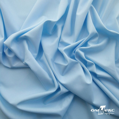 Ткань сорочечная Илер 100%полиэстр, 120 г/м2 ш.150 см, цв.голубой - купить в Оренбурге. Цена 290.24 руб.