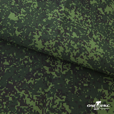 Униформ Рип Стоп 80/20 полиэфир/хлопок, 205 г/м2,  принтованный темно-зеленый, ВО, шир. 150 см - купить в Оренбурге. Цена 191.15 руб.