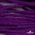 Шнур плетеный d-6 мм, круглый 70% хлопок 30% полиэстер, уп.90+/-1 м, цв.1084-фиолет - купить в Оренбурге. Цена: 588 руб.