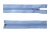 Спиральная молния Т5 351, 75 см, автомат, цвет св.голубой - купить в Оренбурге. Цена: 16.28 руб.