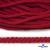 Шнур плетеный d-6 мм, круглый 70% хлопок 30% полиэстер, уп.90+/-1 м, цв.1064-красный - купить в Оренбурге. Цена: 594 руб.
