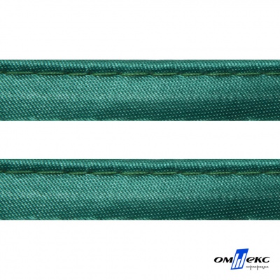 Кант атласный 140, шир. 12 мм (в упак. 65,8 м), цвет т.зелёный - купить в Оренбурге. Цена: 237.16 руб.