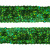 Тесьма с пайетками D4, шир. 20 мм/уп. 25+/-1 м, цвет зелёный - купить в Оренбурге. Цена: 778.19 руб.