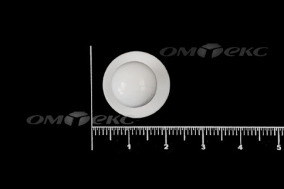 Пуговица поварская "Пукля", 10 мм, цвет белый - купить в Оренбурге. Цена: 2.28 руб.