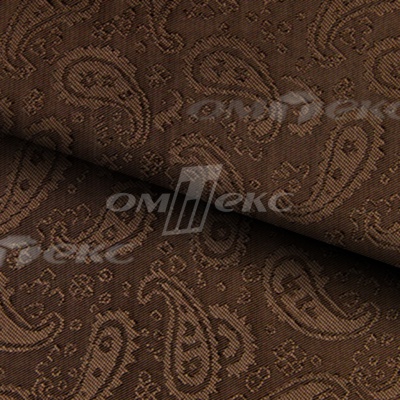 Ткань подкладочная жаккард Р14098, 19-1217/коричневый, 85 г/м2, шир. 150 см, 230T - купить в Оренбурге. Цена 166.45 руб.