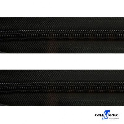 Молния рулонная спираль Т10 BLACK, 100 м, цвет чёрный - купить в Оренбурге. Цена: 21.51 руб.