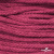 Шнур плетеный d-6 мм, 70% хлопок 30% полиэстер, уп.90+/-1 м, цв.1068-фуксия - купить в Оренбурге. Цена: 588 руб.