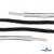Шнурки #4-27, круглые 130 см, двухцветные (черно/белый) - купить в Оренбурге. Цена: 47.04 руб.