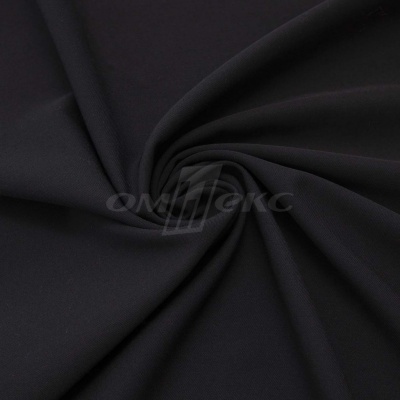 Ткань костюмная "Меган", 78%P 18%R 4%S, 205 г/м2 ш.150 см, цв-черный (Black) - купить в Оренбурге. Цена 392.32 руб.