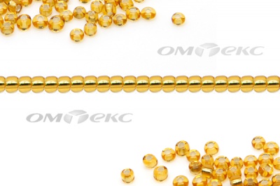Бисер (SL) 11/0 ( упак.100 гр) цв.22 - золото - купить в Оренбурге. Цена: 53.34 руб.