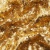 Сетка с пайетками №3, 188 гр/м2, шир.140см, цвет золотой - купить в Оренбурге. Цена 454.12 руб.