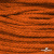 Шнур плетеный d-6 мм, 70% хлопок 30% полиэстер, уп.90+/-1 м, цв.1066-апельсин - купить в Оренбурге. Цена: 588 руб.