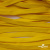 Шнур плетеный (плоский) d-12 мм, (уп.90+/-1м), 100% полиэстер, цв.269 - жёлтый - купить в Оренбурге. Цена: 8.62 руб.