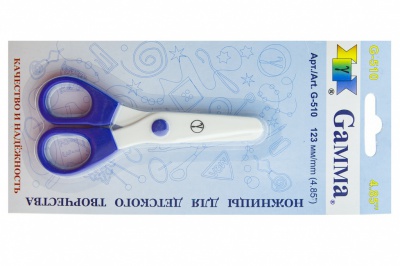 Ножницы G-510 детские 123 мм - купить в Оренбурге. Цена: 137.45 руб.