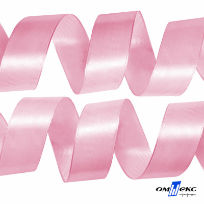 050-нежно-розовый Лента атласная упаковочная (В) 85+/-5гр/м2, шир.50 мм (1/2), 25+/-1 м - купить в Оренбурге. Цена: 120.46 руб.