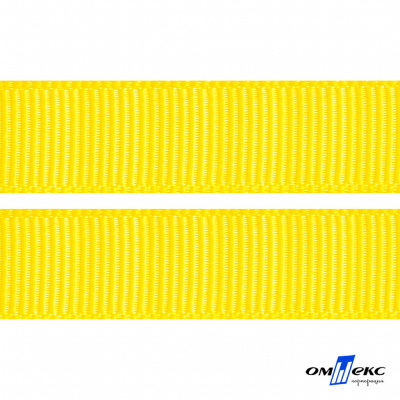Репсовая лента 020, шир. 25 мм/уп. 50+/-1 м, цвет жёлтый - купить в Оренбурге. Цена: 298.75 руб.