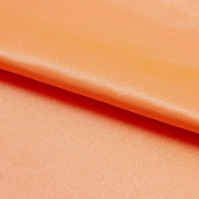 Поли креп-сатин 16-1543, 120 гр/м2, шир.150см, цвет персик - купить в Оренбурге. Цена 155.57 руб.