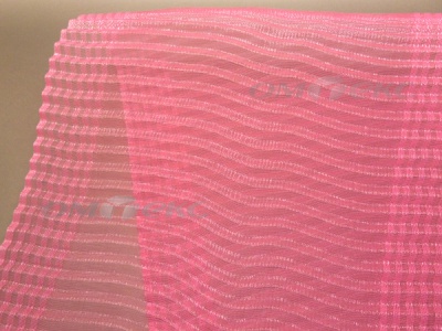 Лента капроновая "Гофре", шир. 110 мм/уп. 50 м, цвет розовый - купить в Оренбурге. Цена: 35.60 руб.