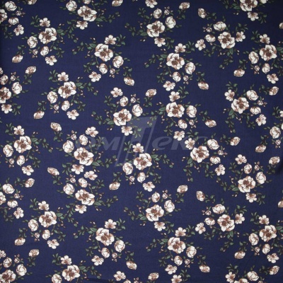 Плательная ткань "Фламенко" 3.2, 80 гр/м2, шир.150 см, принт растительный - купить в Оренбурге. Цена 239.03 руб.