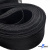 Регилиновая лента мягкая, пластик, шир.100мм, (уп.22+/-0,5м), цв.- черный - купить в Оренбурге. Цена: 694.13 руб.