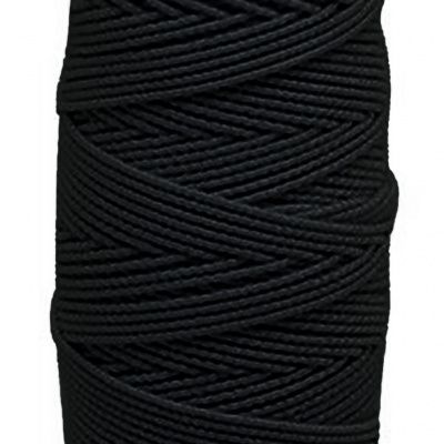 Нитка - резинка Спандекс 25 м (уп-10шт)-чёрные - купить в Оренбурге. Цена: 36.02 руб.