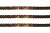 Пайетки "ОмТекс" на нитях, SILVER SHINING, 6 мм F / упак.91+/-1м, цв. 31 - бронза - купить в Оренбурге. Цена: 356.19 руб.