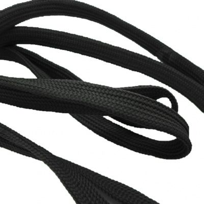Шнурки т.4 100 см черный - купить в Оренбурге. Цена: 12.41 руб.