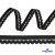 Лента эластичная вязаная (резинка бельевая), #3832, шир.13 мм, цв.чёрная - купить в Оренбурге. Цена: 10.49 руб.