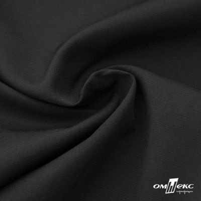 Ткань сорочечная Альто, 115 г/м2, 58% пэ,42% хл, окрашенный, шир.150 см, цв. чёрный  (арт.101) - купить в Оренбурге. Цена 273.15 руб.